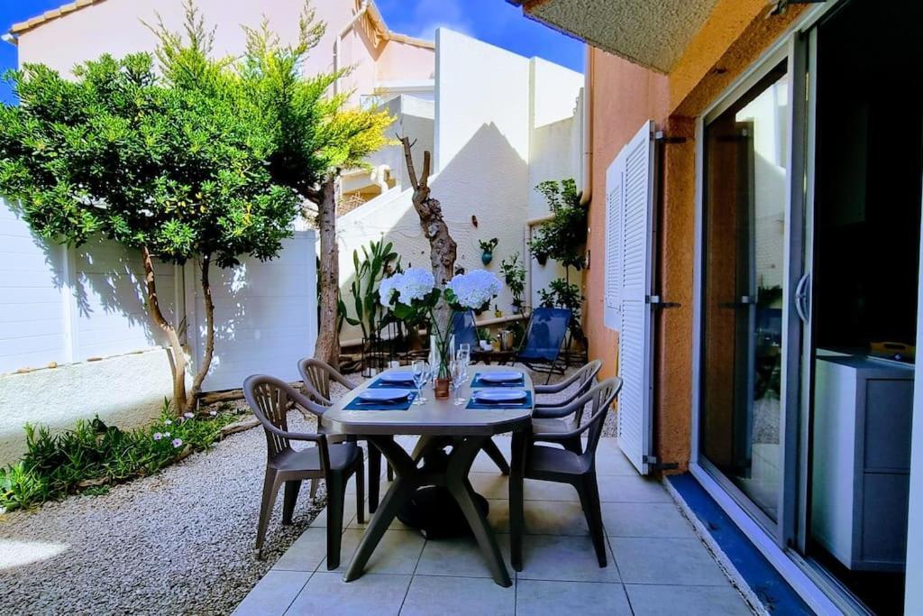Le Marine Rez De Jardin Direct Plage Parking Prive Climatise แซ็ต ภายนอก รูปภาพ